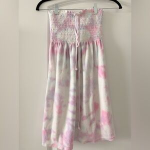 JUICY COUTURE VINTAGE TIE DYE TERRY CLOTH SWIMSUIT COVERUP